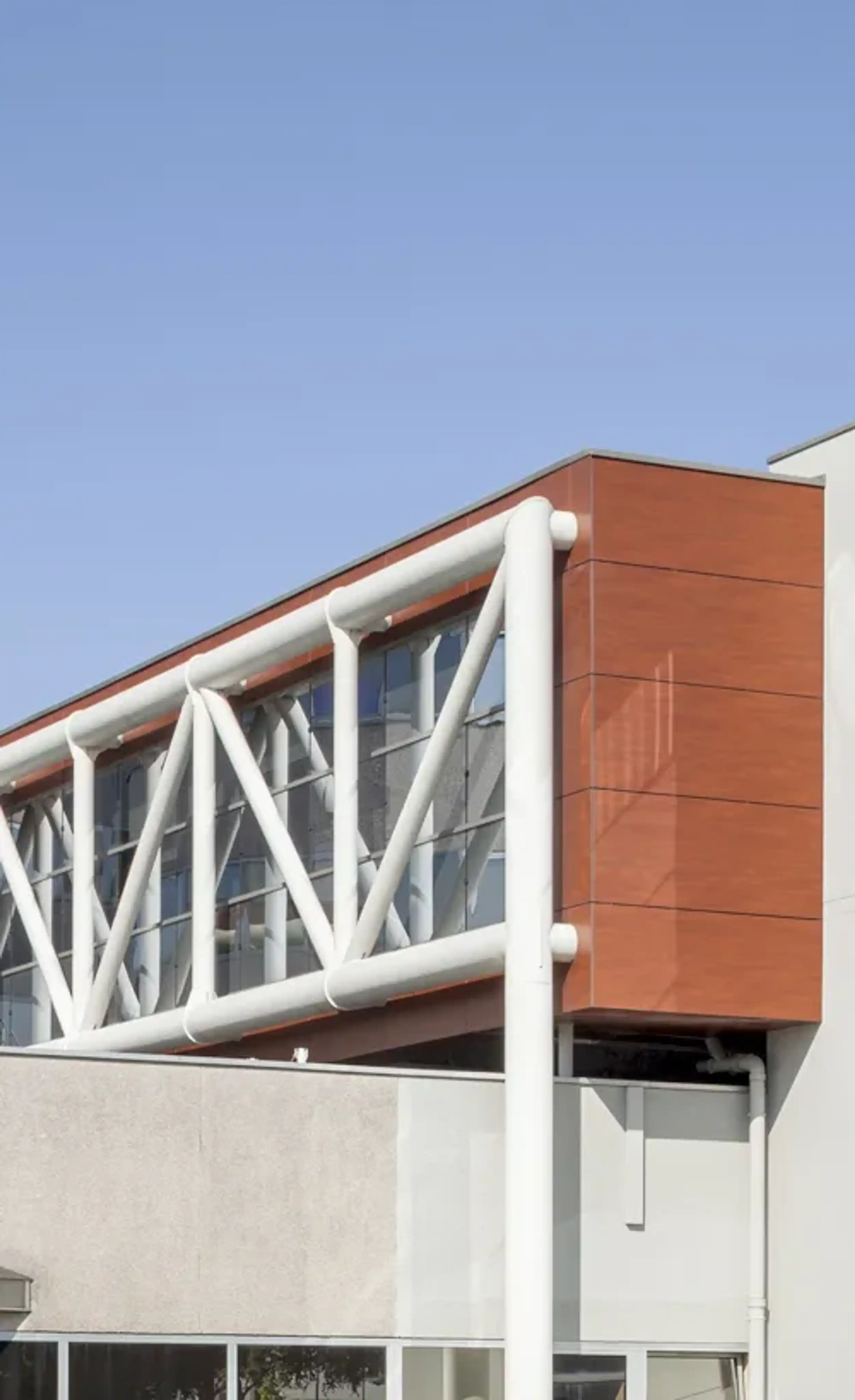 Structure façade Polyclinique du Parc
